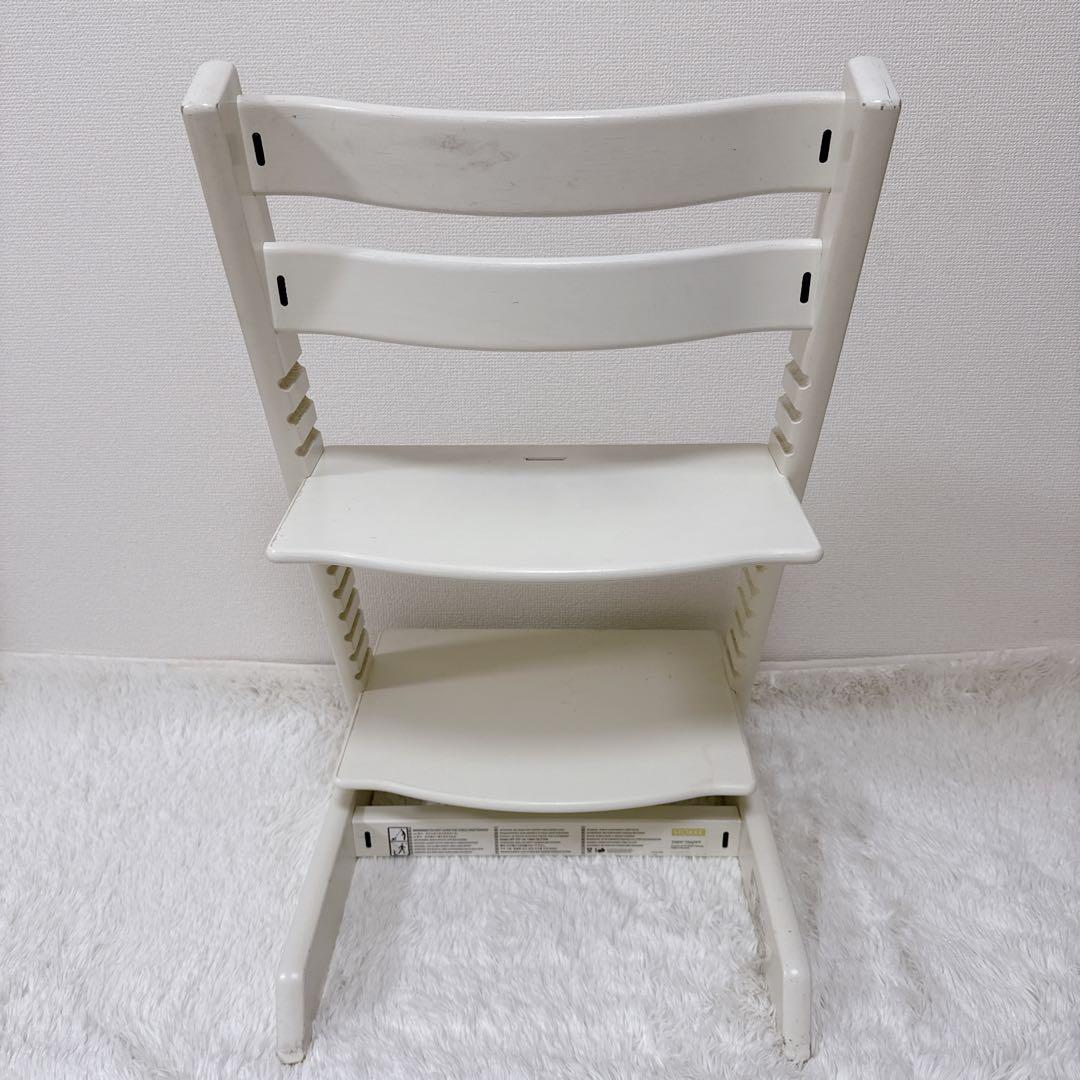 大人気✨️STOKKE ストッケ トリップトラップ シリアル4 ホワイト 白