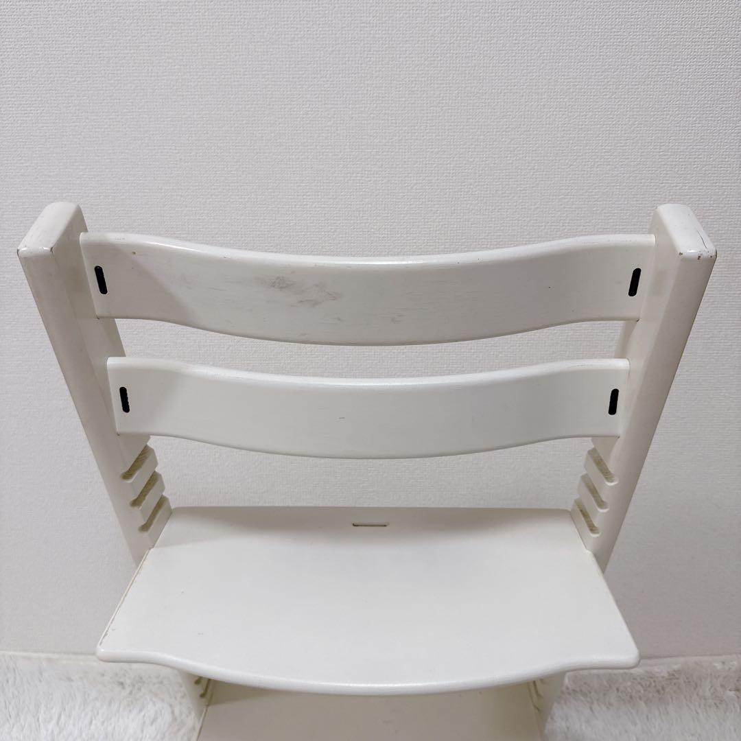 大人気✨️STOKKE ストッケ トリップトラップ シリアル4 ホワイト 白