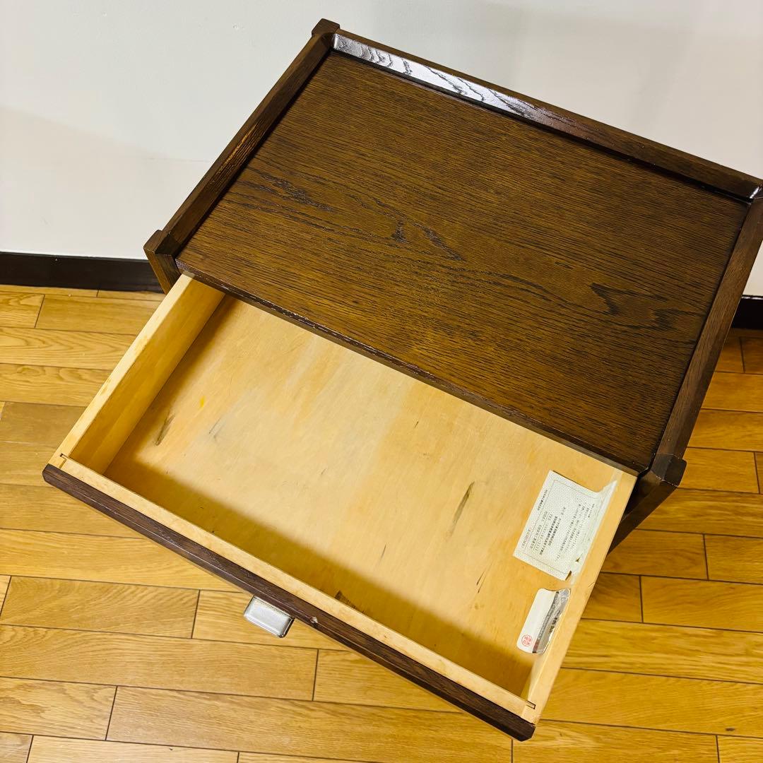 【希少品】カリモクkarimoku サイドテーブル ナイトテーブル　送料込み