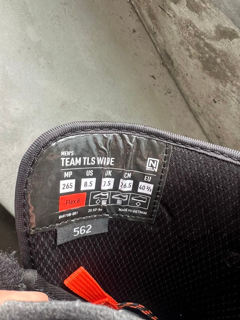 NITRO｜ナイトロ TEAM WIDE カラーBlack 25-26年モデル