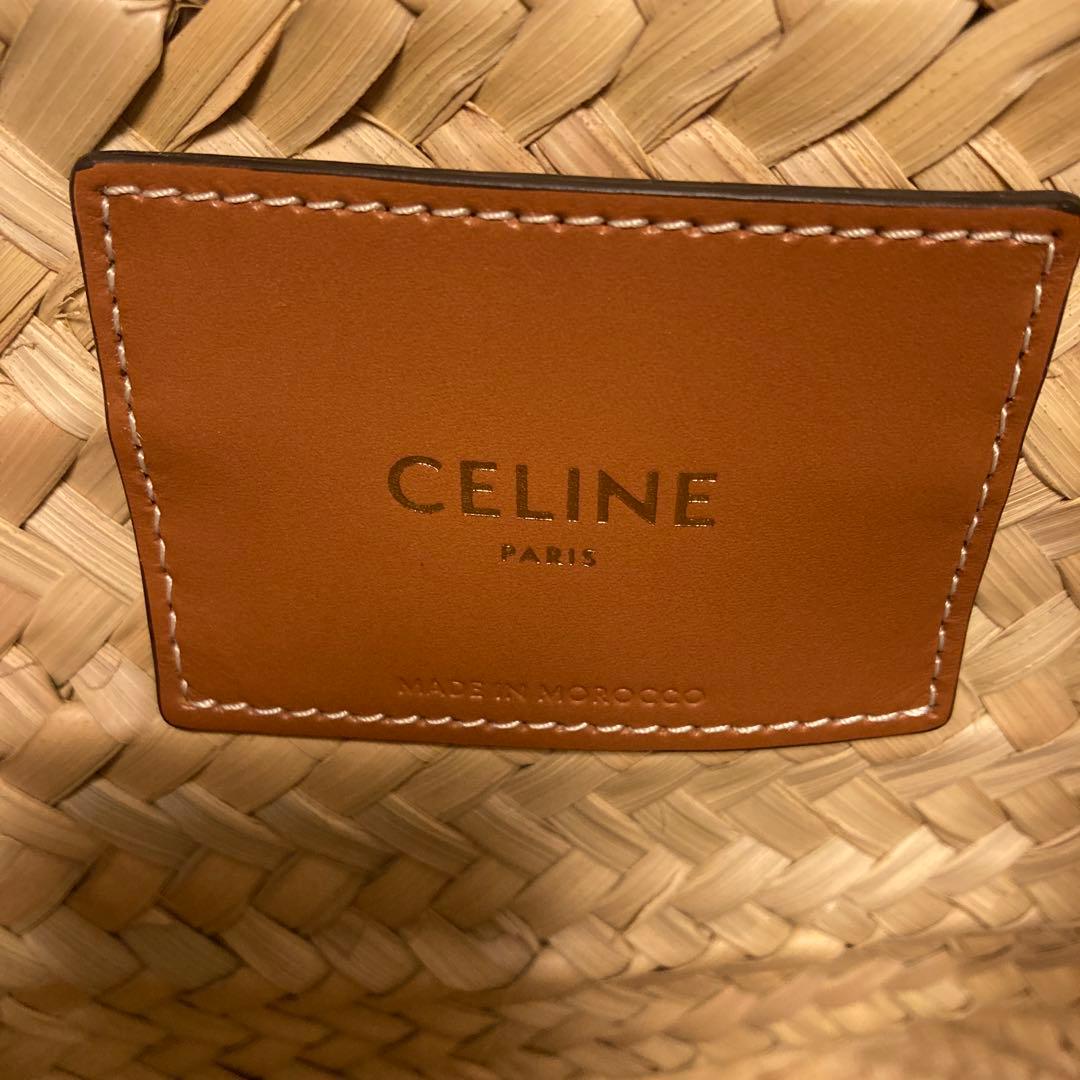 セリーヌ　CELINE ミディアム トリオンフ クラシック パニエ　袋付き値下げ