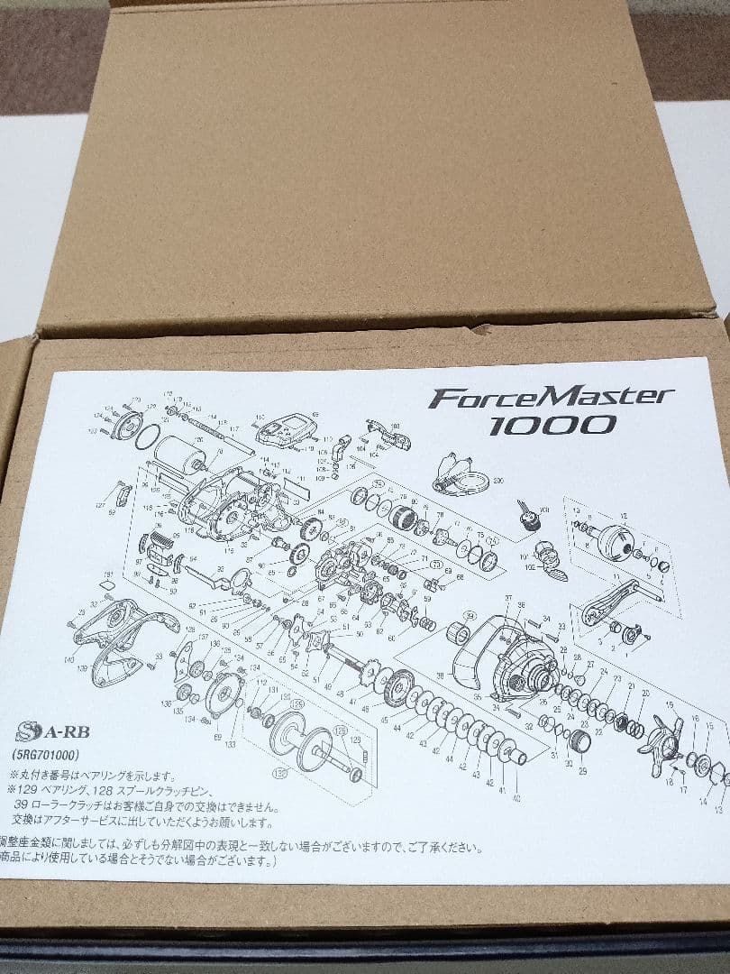 SHIMANO 21フォースマスター1000