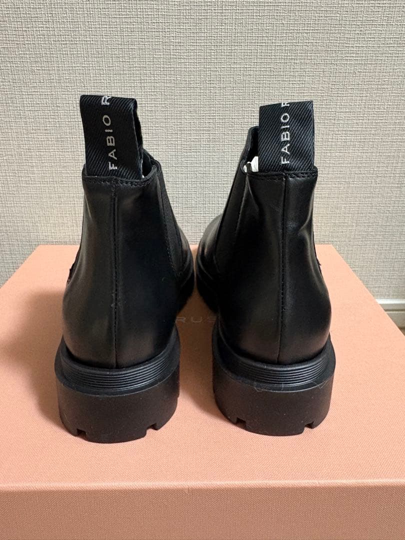【新品未使用】ファビオルスコーニ　サイドゴアブーツ