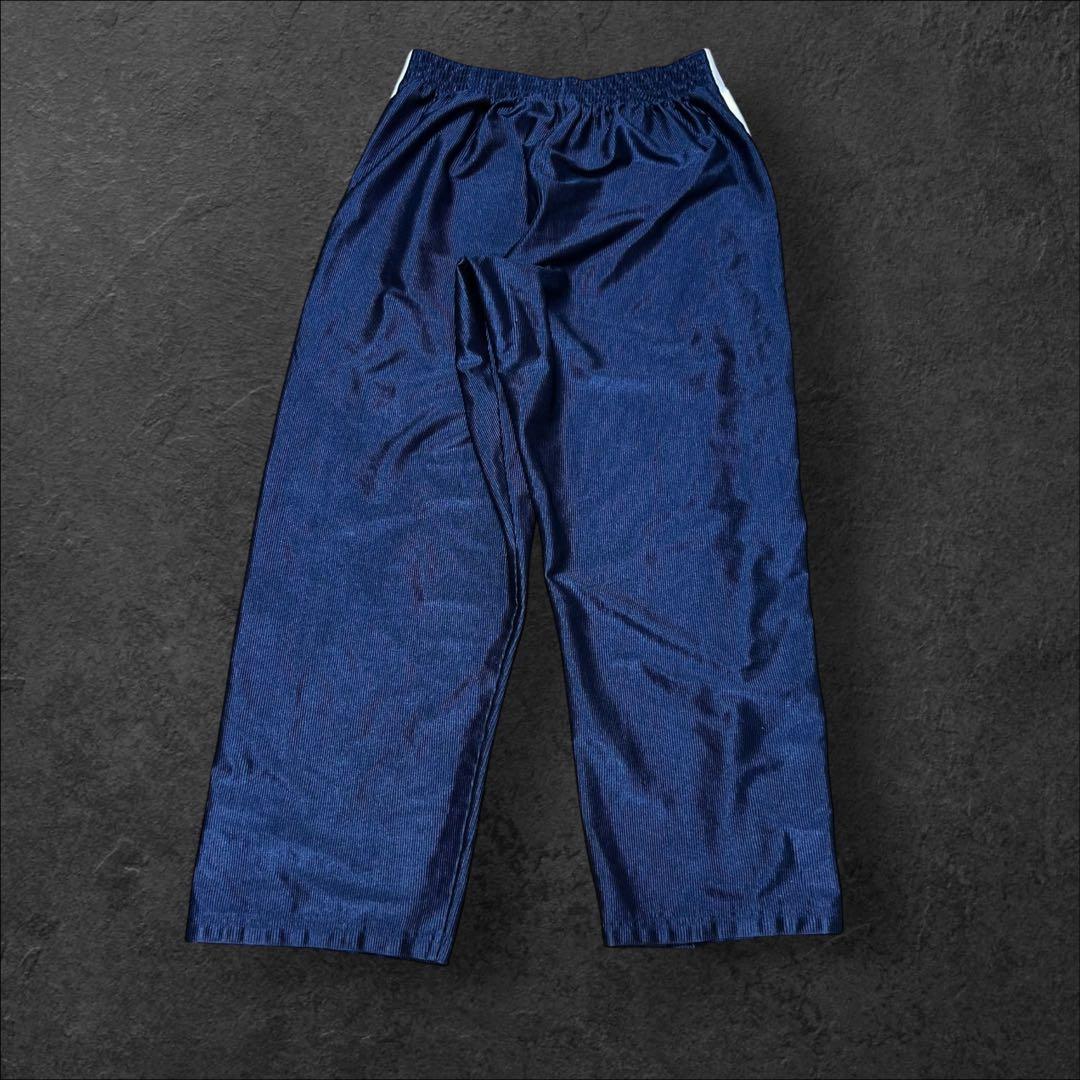 NIKE サイドスナップ トラックパンツ 紺 L 00sバイブス 刺繍タグ