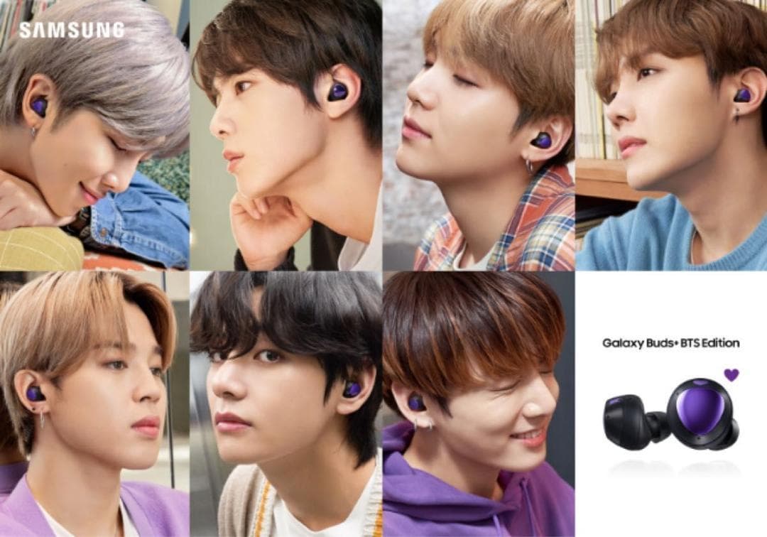 未使用 Galaxy Buds+ BTS Edition コラボイヤホン