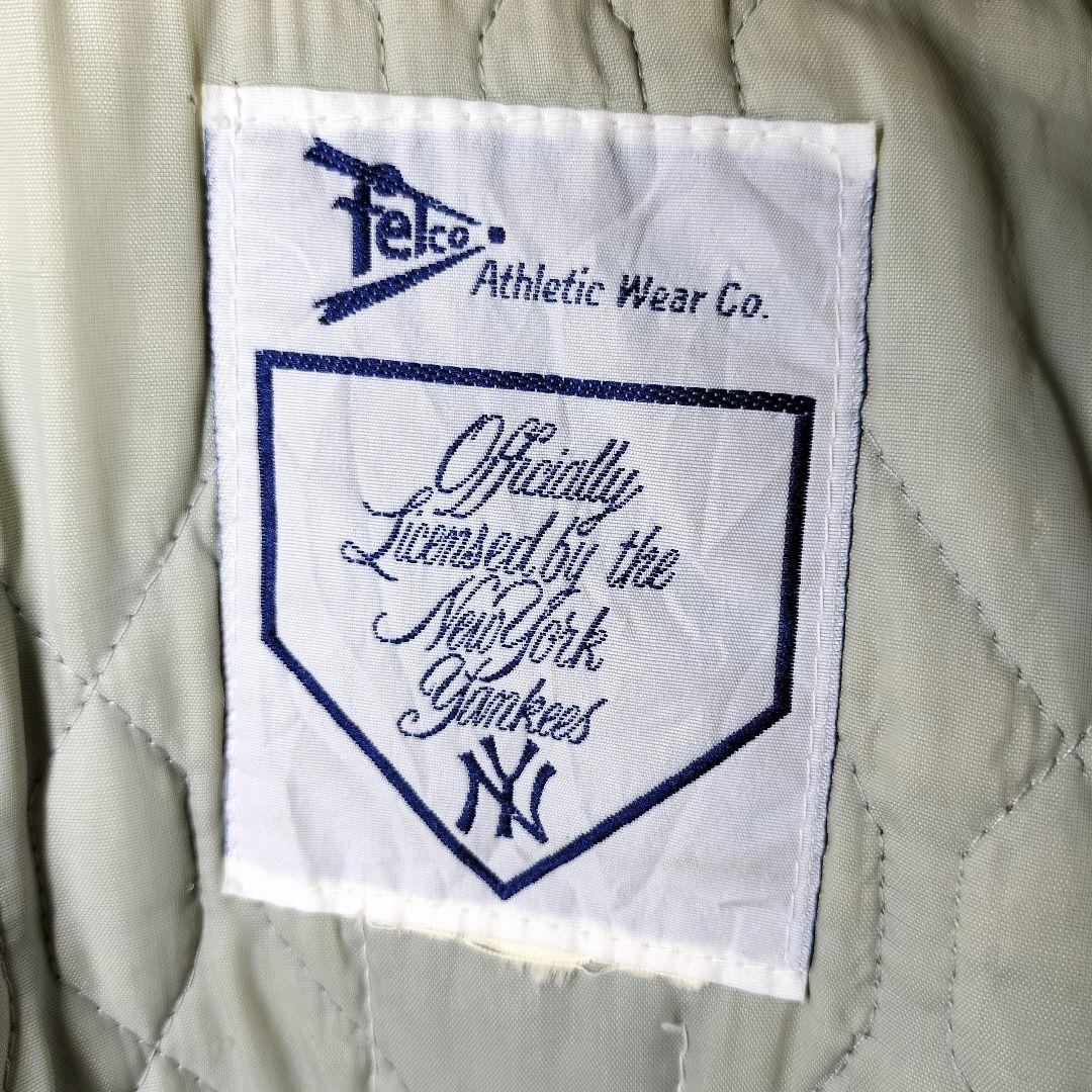 MLB ニューヨーク ヤンキース ヴィンテージ スタジャン 良フェード XL