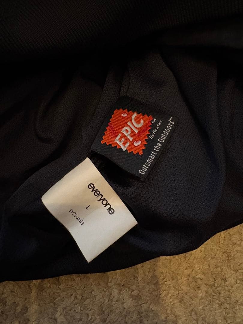 ジャケット・アウター everyone epic nylon track jacket NAVY L