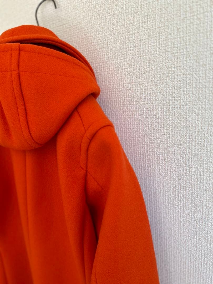✨極美品✨ORCIVAL オーシバルフード付きオレンジウールコート