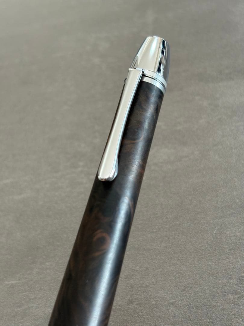 工房楔 トレチェーレ 黒檀 瘤杢 回転式 ボールペン シャープペンシル イベント