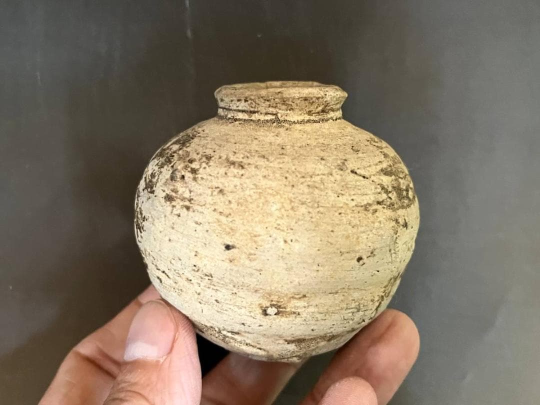 壷■小壺 土器 須恵器 発掘品 古壺 時代物 一輪挿し オブジェ 水滴 骨董■