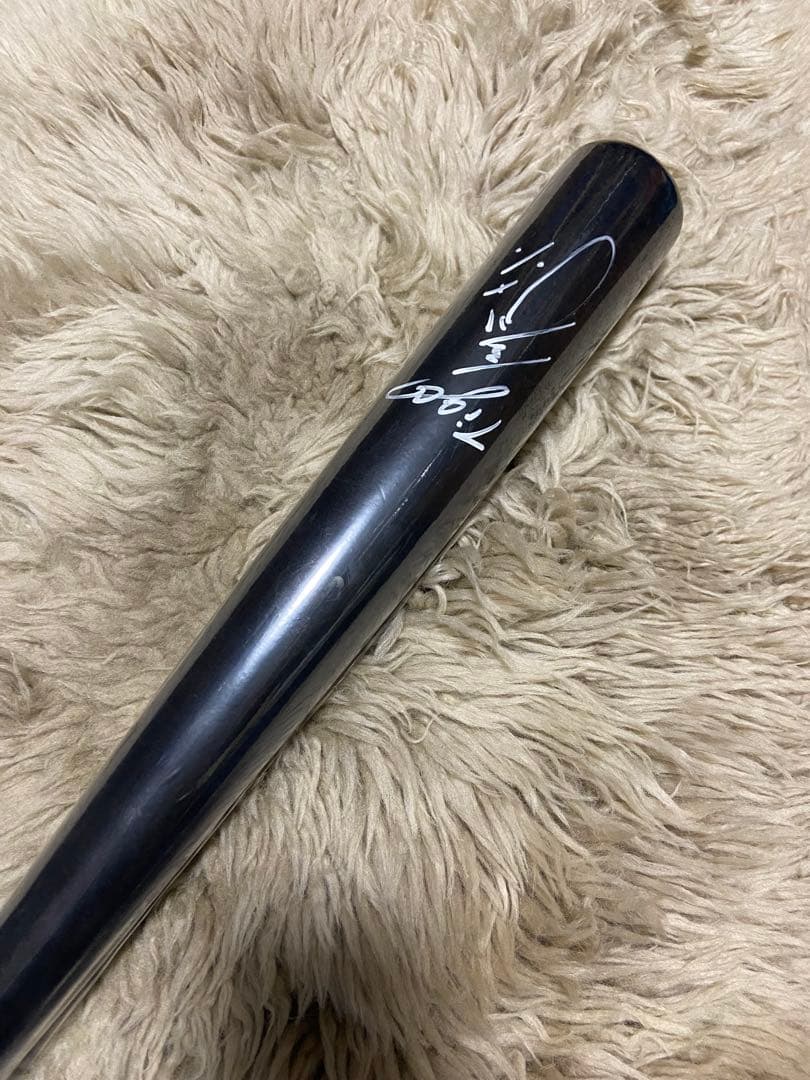 阪神タイガース鳥谷敬実使用硬式木製バット支給品NIKEナイキNPB