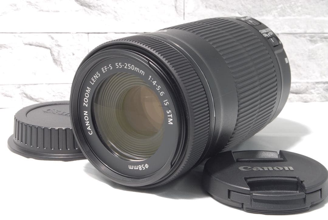 Canon EF-S 55-250mm IS STM ズームレンズ 手ぶれ補正