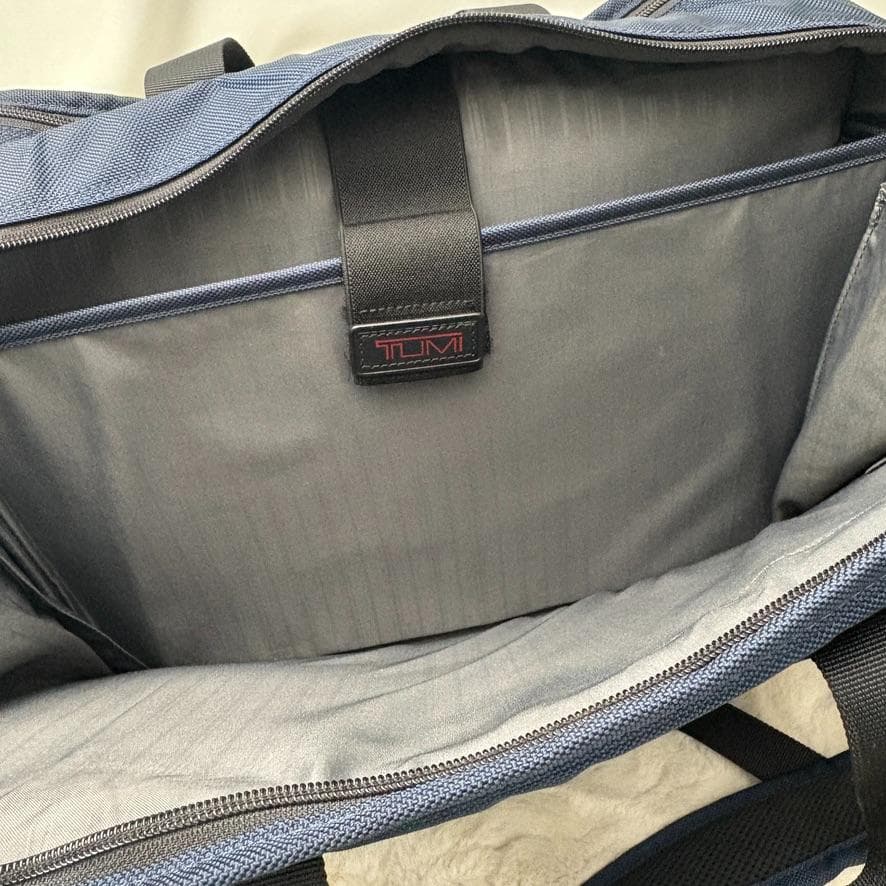 美品✨希少✨3way TUMI ビジネスバッグ リュック ネイビー×黒