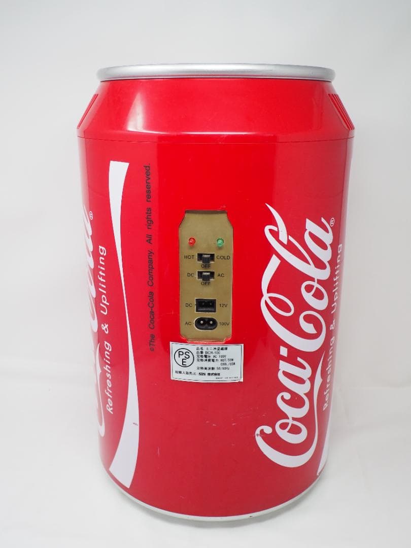 コカ・コーラ　缶型冷蔵庫　ミニ冷蔵庫　温冷庫　説明書付き　AC電源での稼働確認済