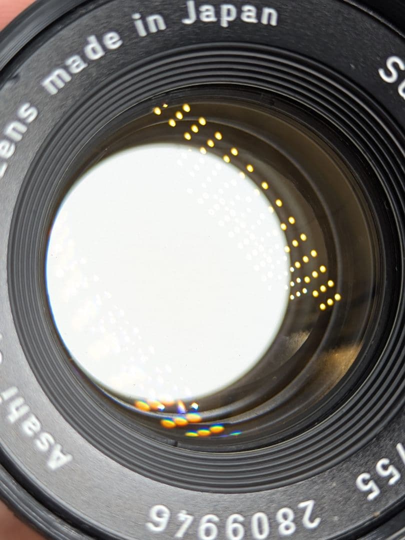 整備済み！美品！super-takumar 55mm F1.8 オールドレンズ