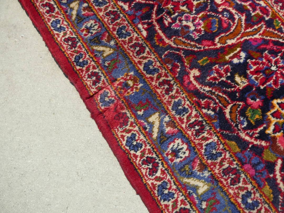 大判　ペルシャ絨毯　410×301cm　イラン産　手織り