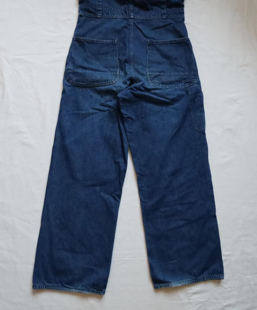 【ハイホー様用】エヴィス オールインワン インディゴ ツナギ サイズ38