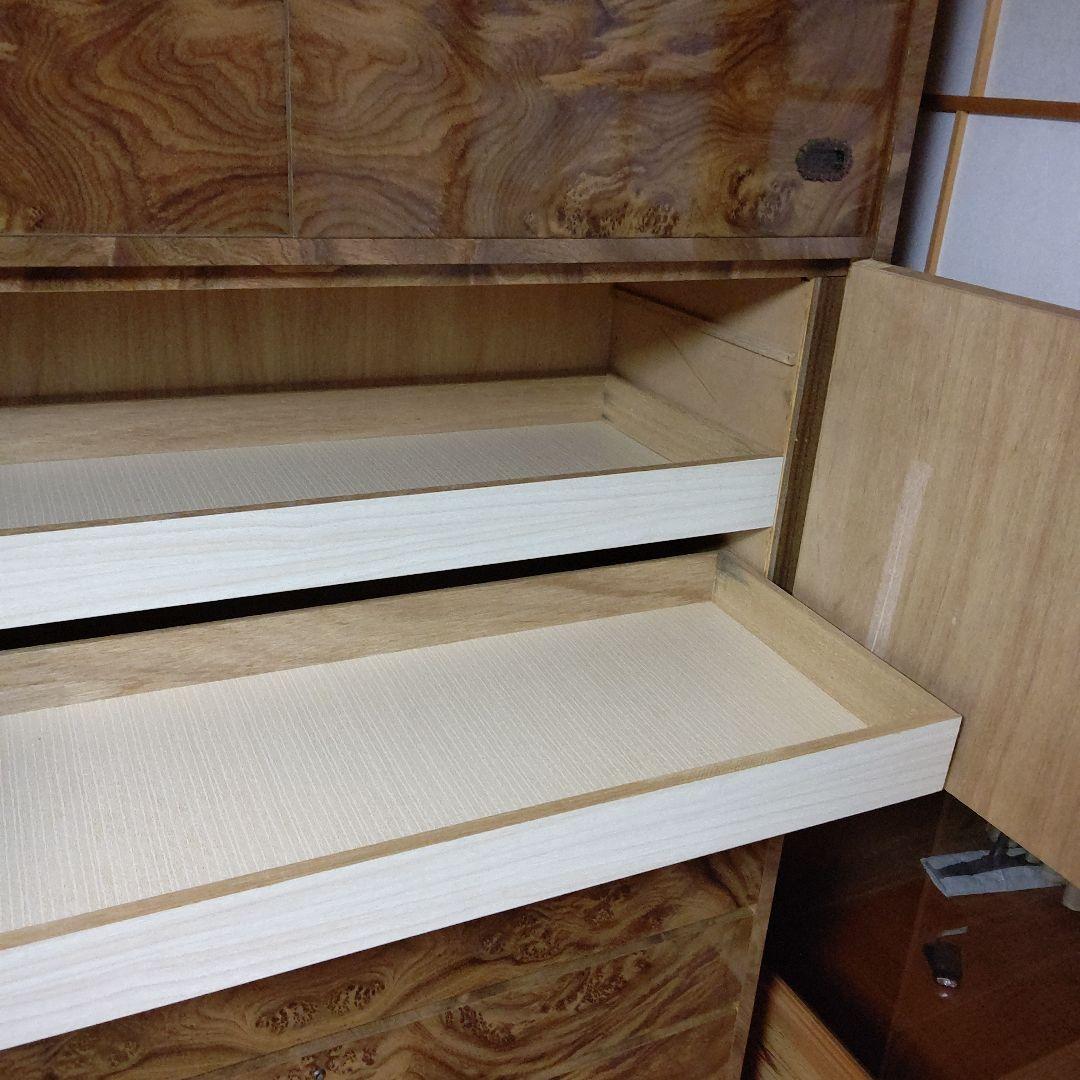 木目調 和テイスト 引き出しタンス