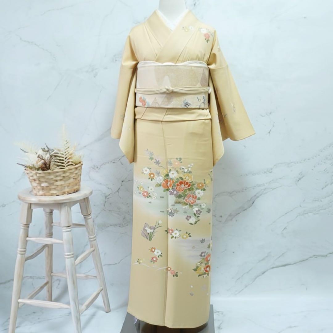 訪問着 フルセットa473七五三　入学式　お宮参り　結婚式　未着用品