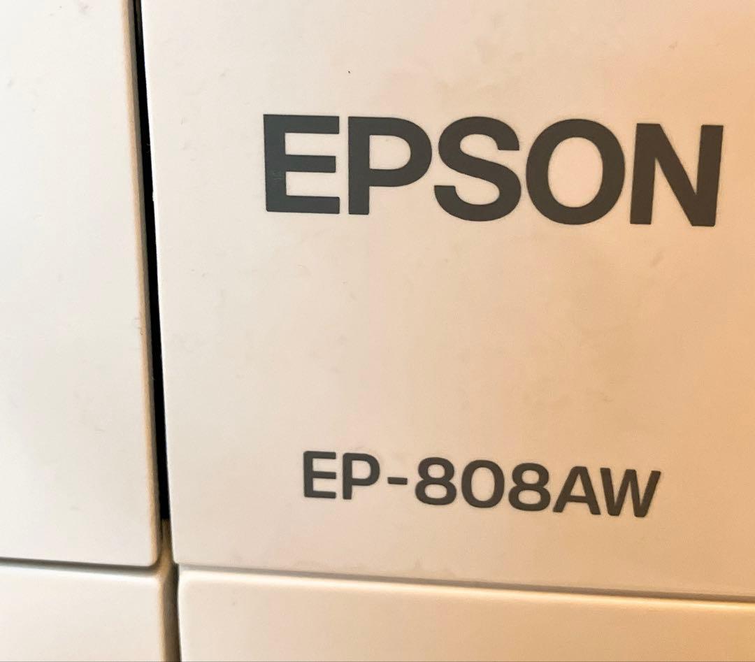 【ジャンク品】EPSON インクジェットプリンター EP-808AW
