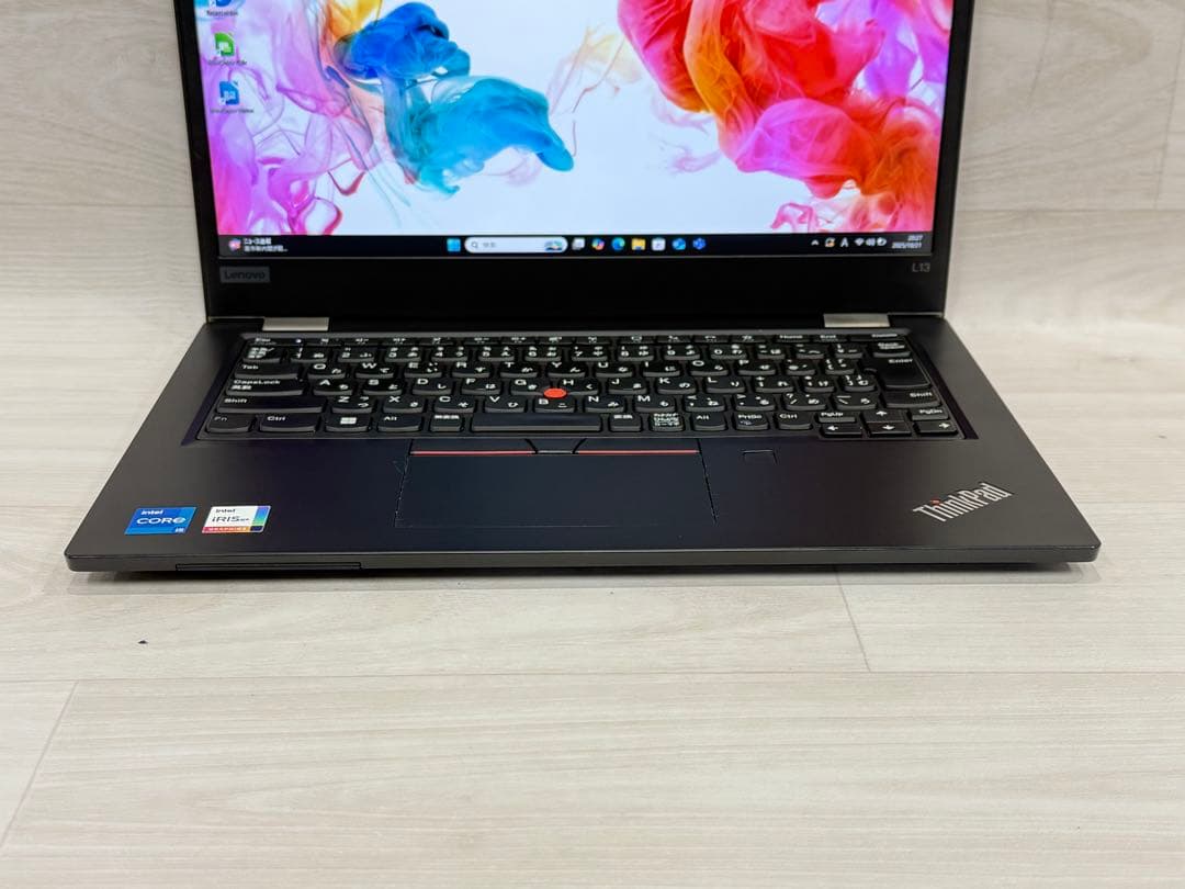 11世代Lenovo ThinkPadレノボノートL13メモリー16GB/SSD