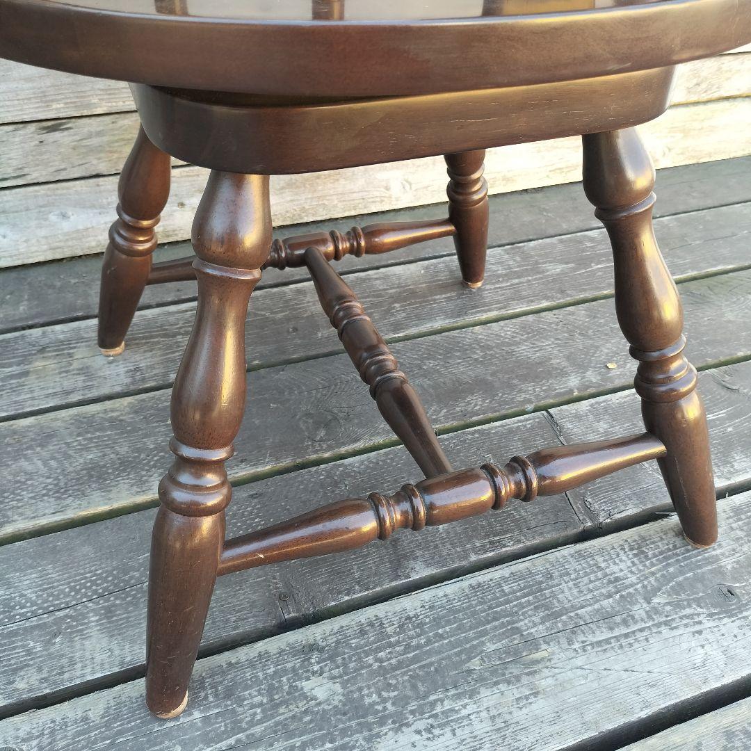 M♦年始Sale東名 ヴィンテージ　回転式　ウインザーチェア　アームチェア