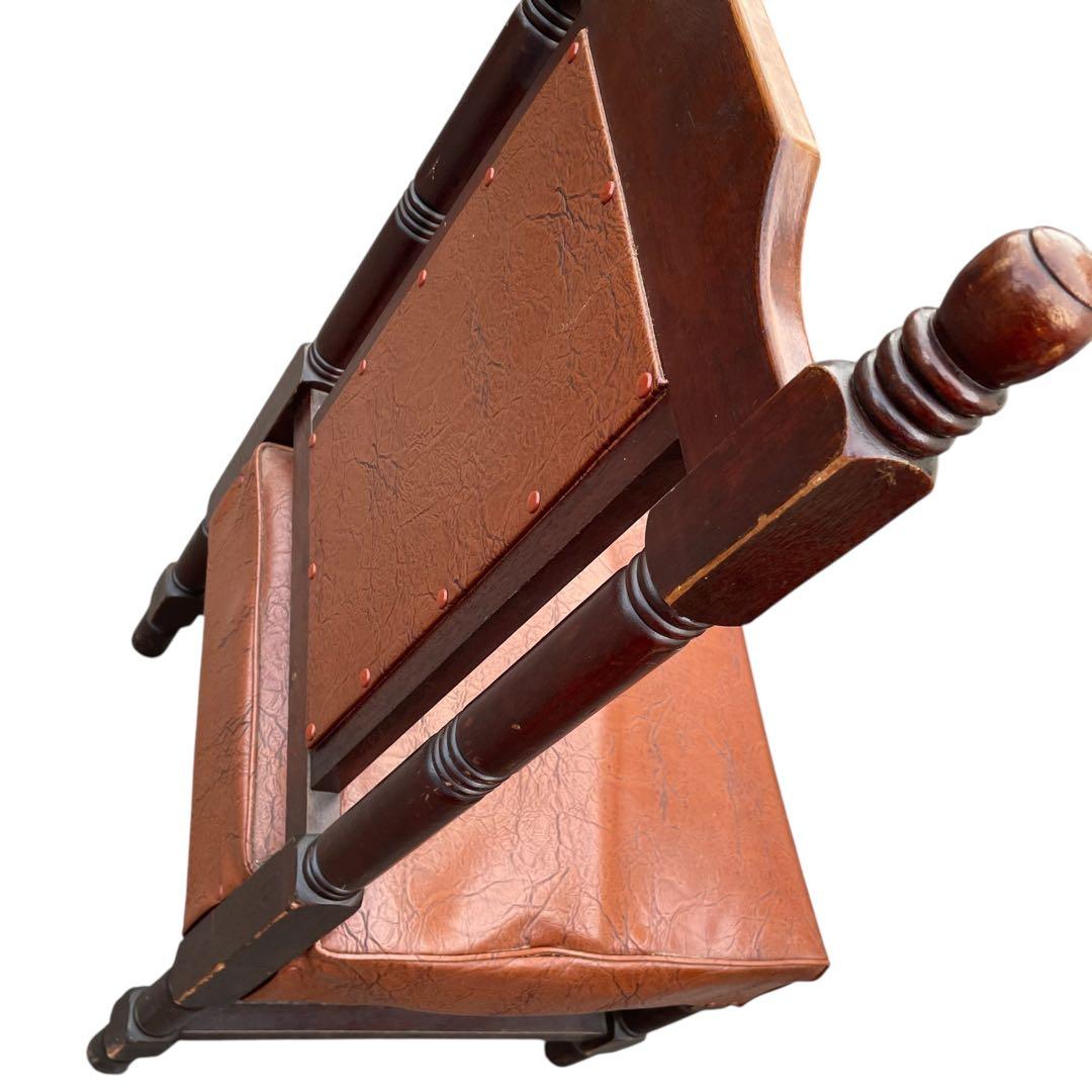 アンティーク調 ダイニングチェア 西洋風　王国調　希少　モダン　インテリア　b