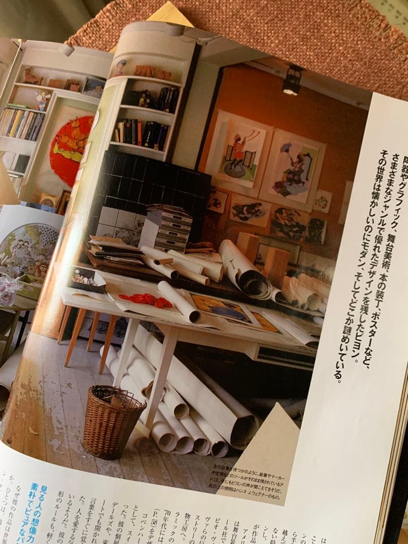 ビョンヴィンブラッド　大型シルバー額ビンテージブルーシルエット少女横顔の額装！