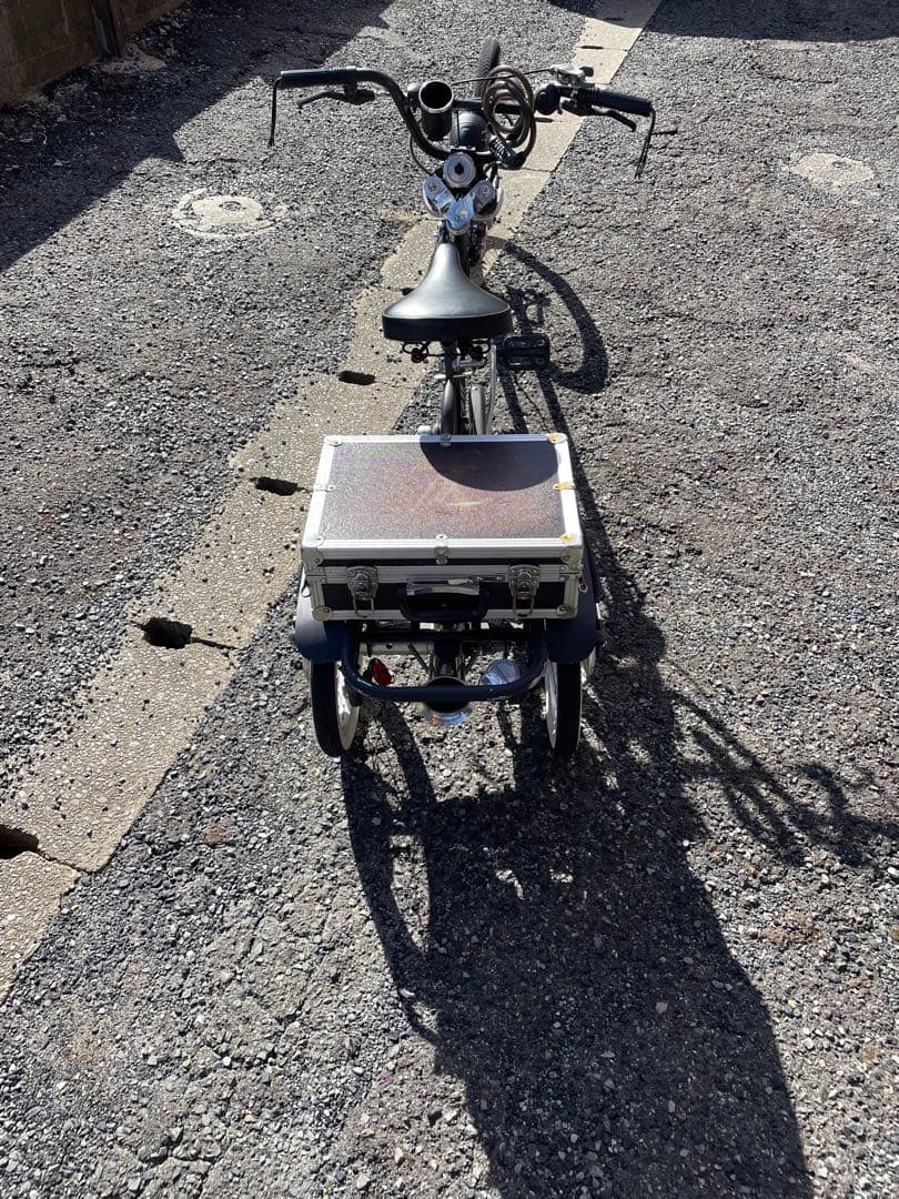 三輪自転車 ロングフレーム 収納ボックス付き