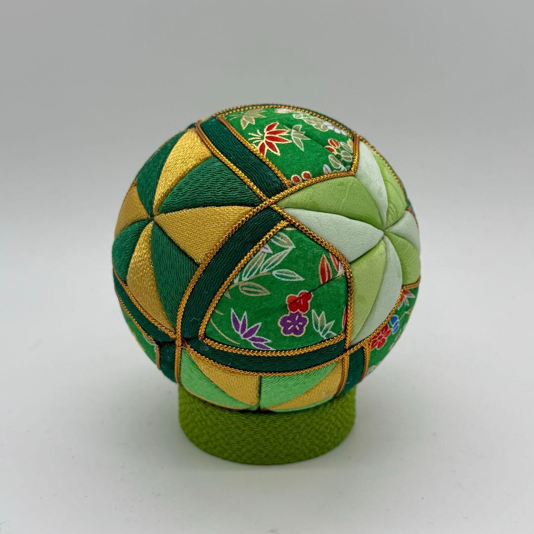 シナモン　木目込みまり　10センチ玉