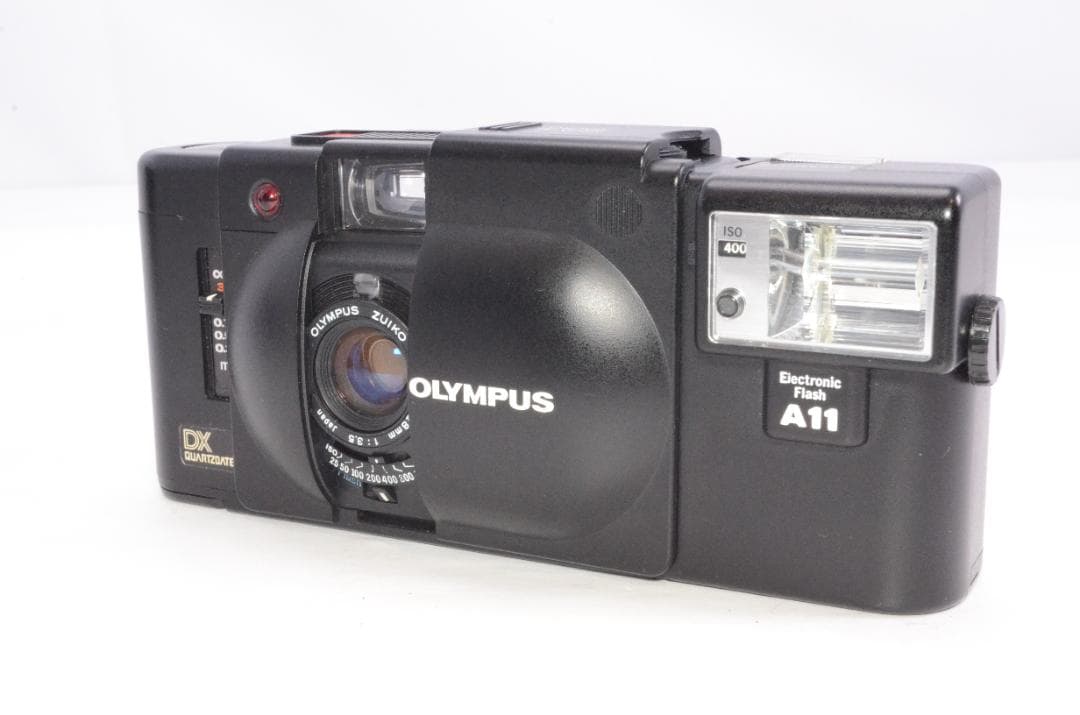 動作OK◆OLYMPUS XA4 MACRO + A11 ポーチ @j31