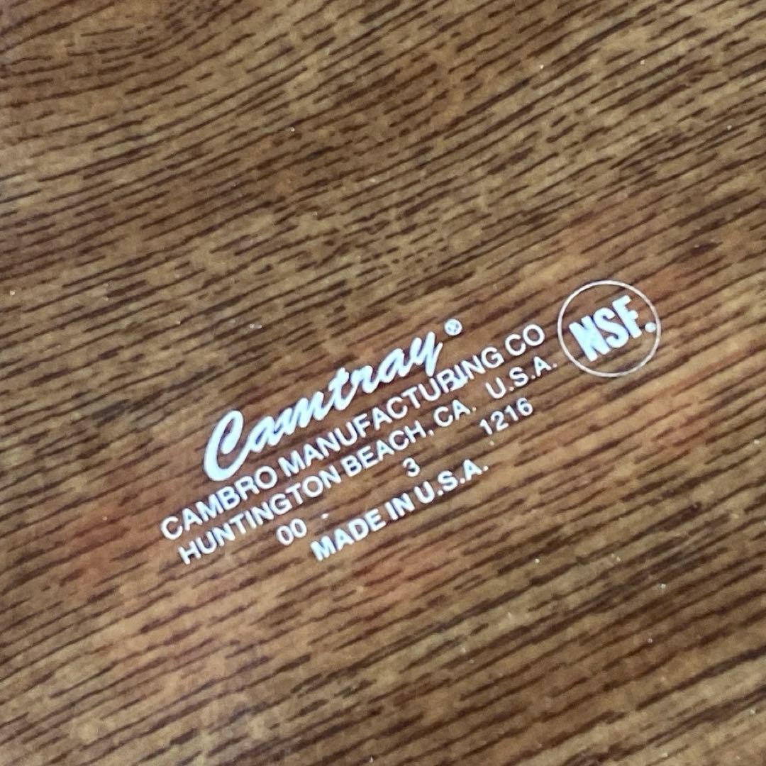 【新品】MADE IN USA CAMBRO キャンブロ カムトレー 6枚