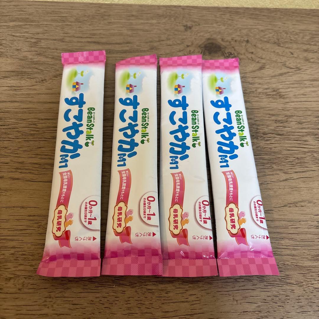 BeanStalk すこやかM1 800g4缶セット スティック4本付