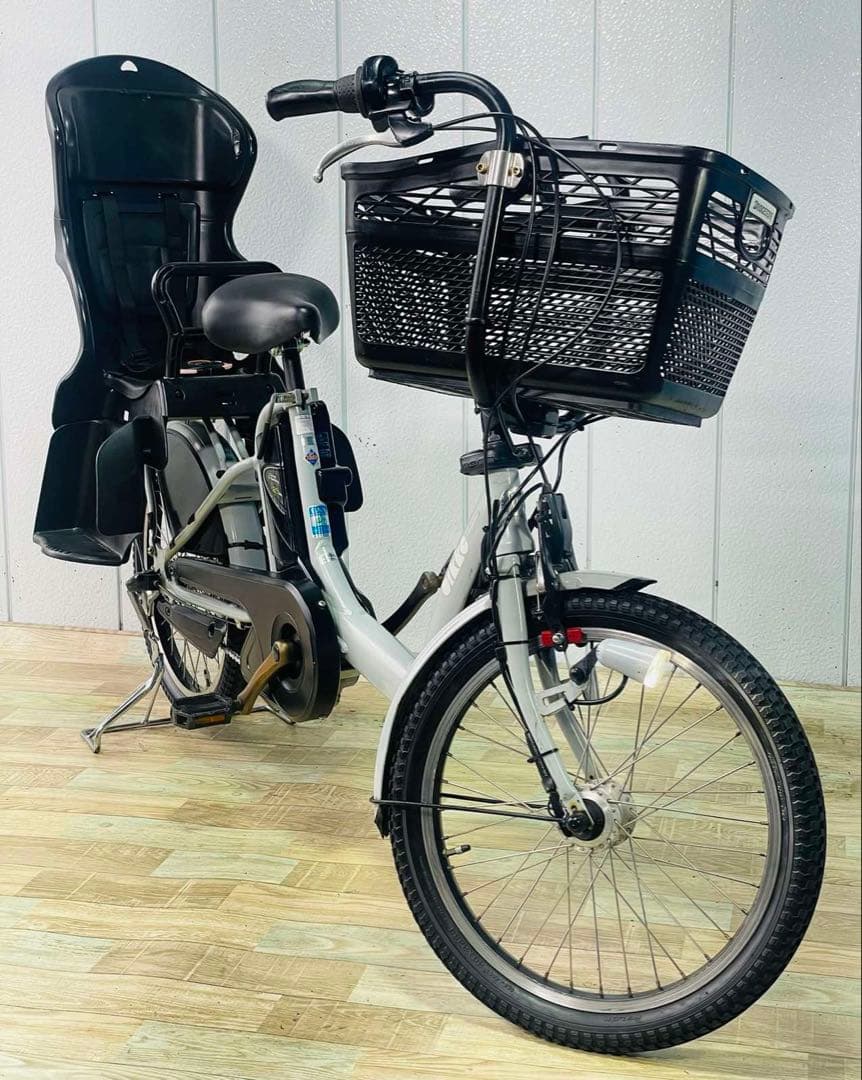 2851ブリヂストン8.9アンペア3人乗り対応子供乗せ　電動アシスト自転車