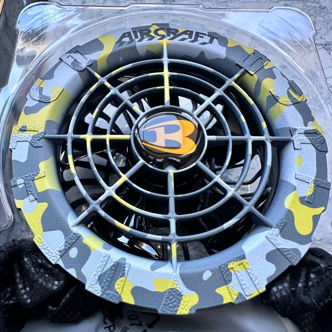 希少グレイカモ‼️　新品未使用 バートル ファン AC08-2 空調服用　⑦