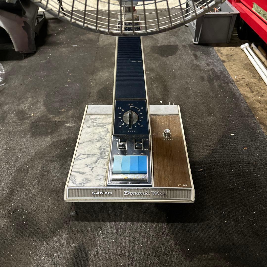 扇風機 レトロ サンヨー 昭和 EF-6NZ ジャンク