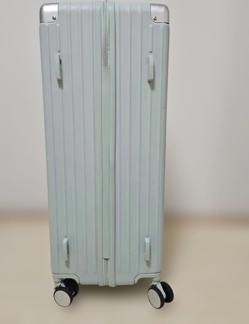 キャリーバッグ　Lサイズ　グリーングレー 大容量 静音 超軽量