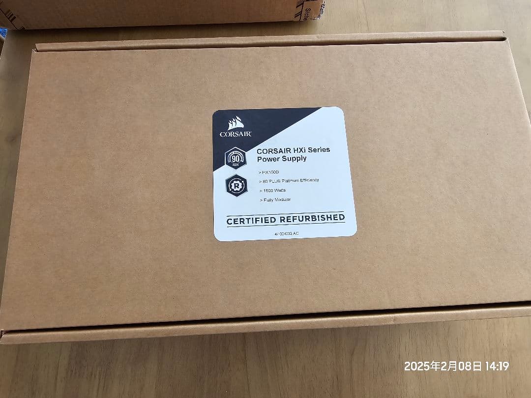 新品交換品CORSAIR HXi Series HX1500i 電源ユニット