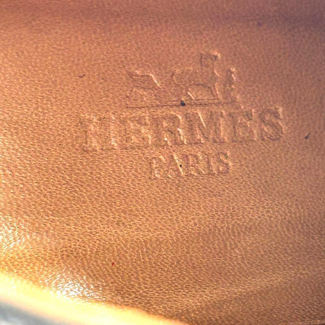 未使用級　エルメス　HERMES （35.5） 革靴　レザーチャッカブーツ　黒