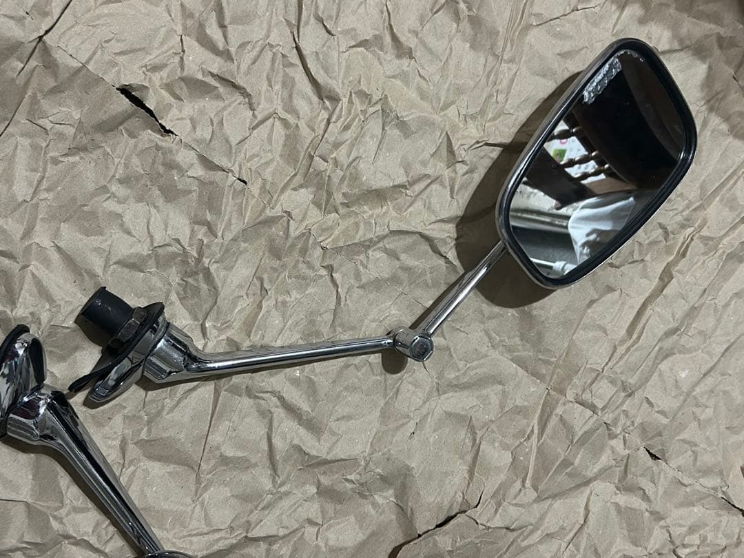 親*方様 英国 DESMOミラー クローム 2個セット