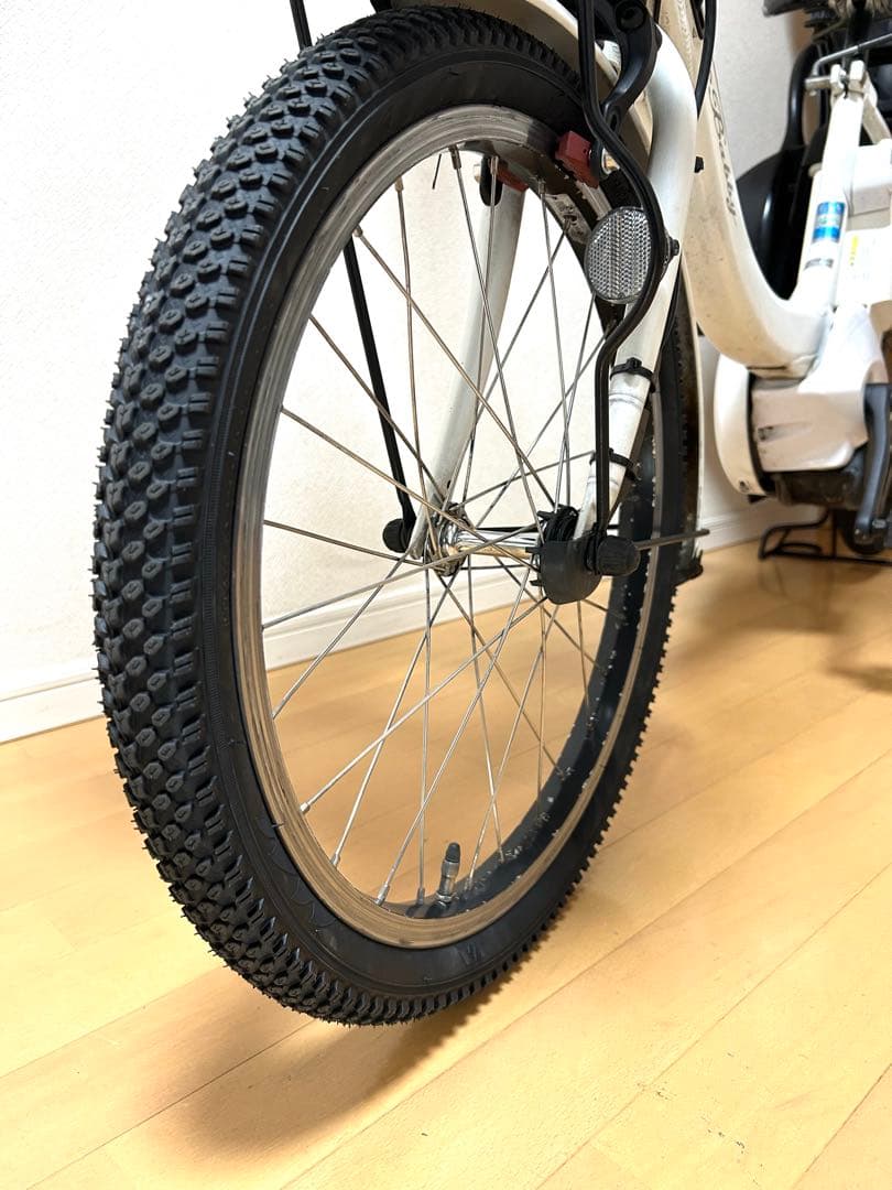 電動自転車　横浜　ヤマハパスバビーUN 20インチ 12.3Ah前後タイヤ新品