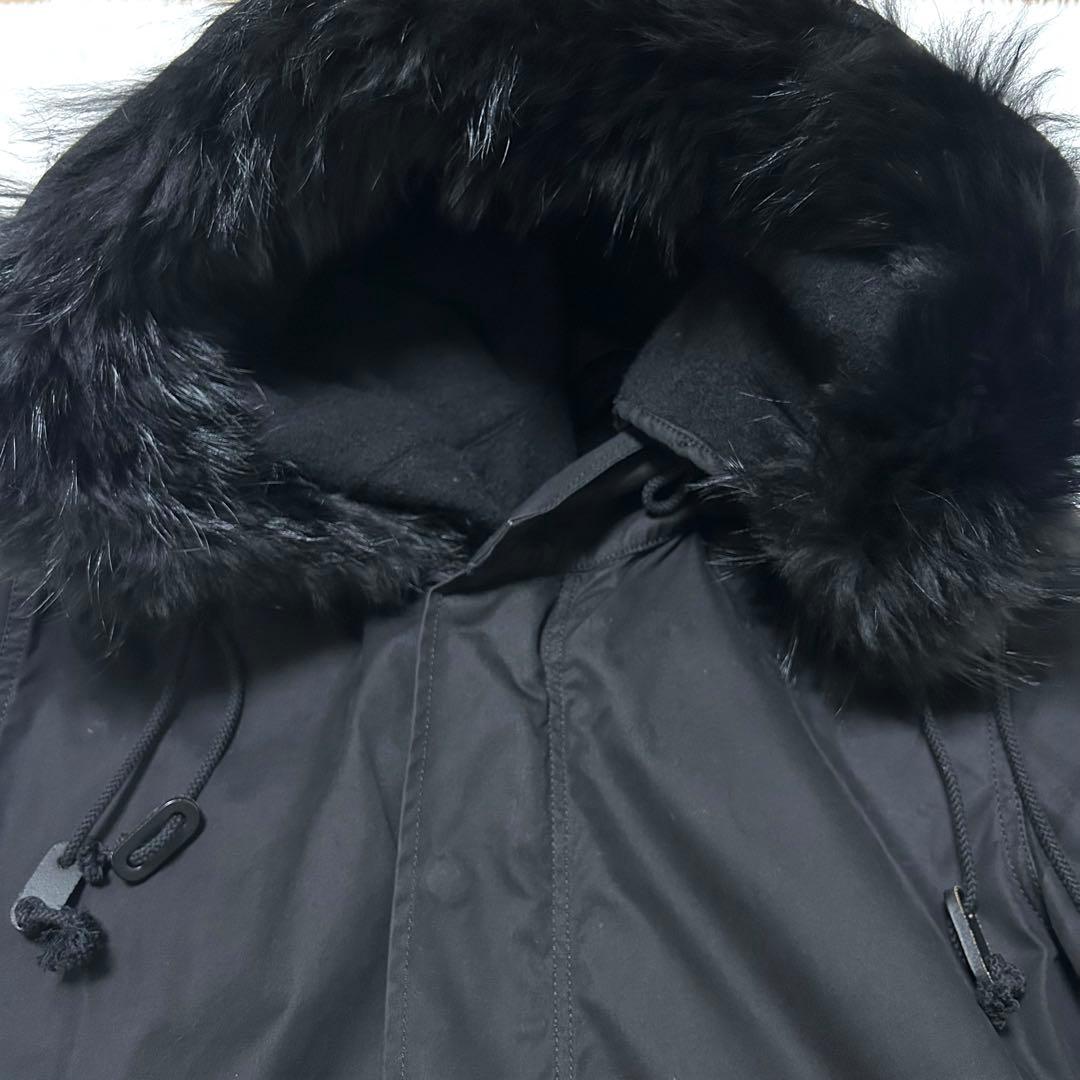 希少　ATTACHMENT アタッチメント　モッズコート　M-51 ブラック　2