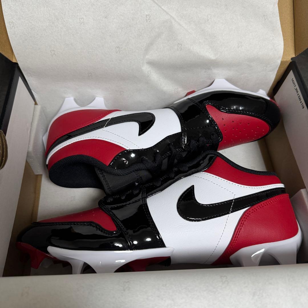 NIKE jordan low アメフト フットボール スパイク 赤 ジョーダン