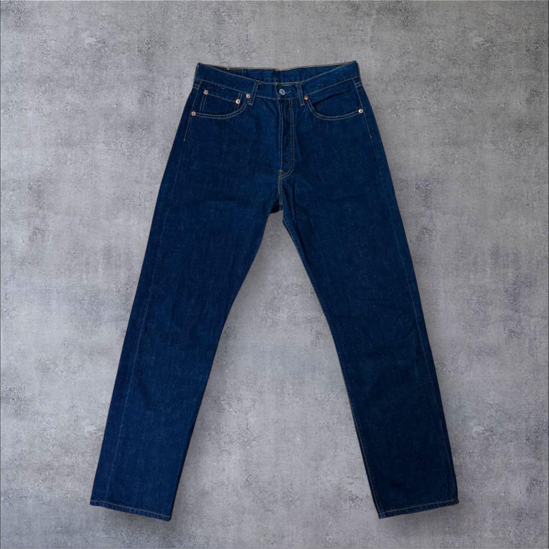00s リーバイス フィリピン製 濃紺 美品 501デニム 04年製 W32