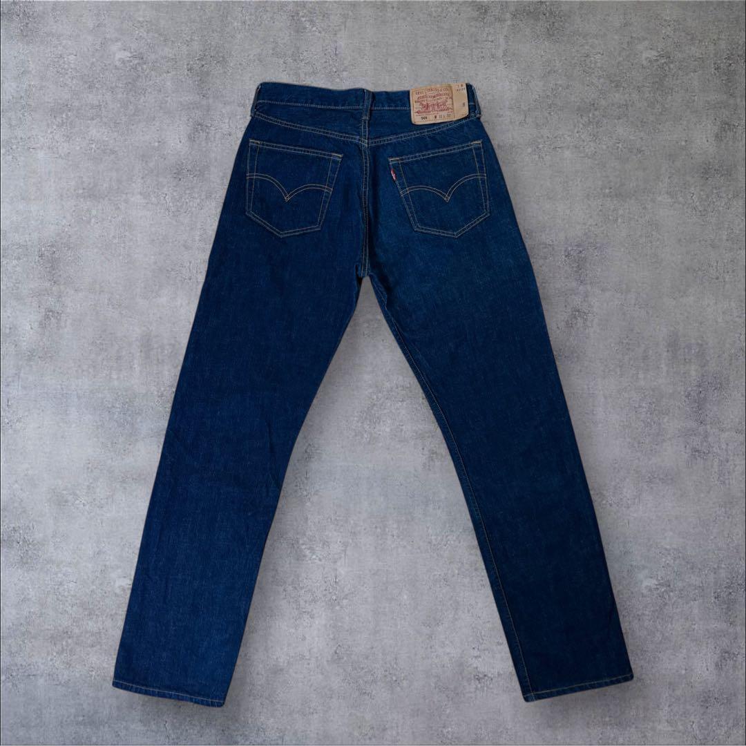 00s リーバイス フィリピン製 濃紺 美品 501デニム 04年製 W32