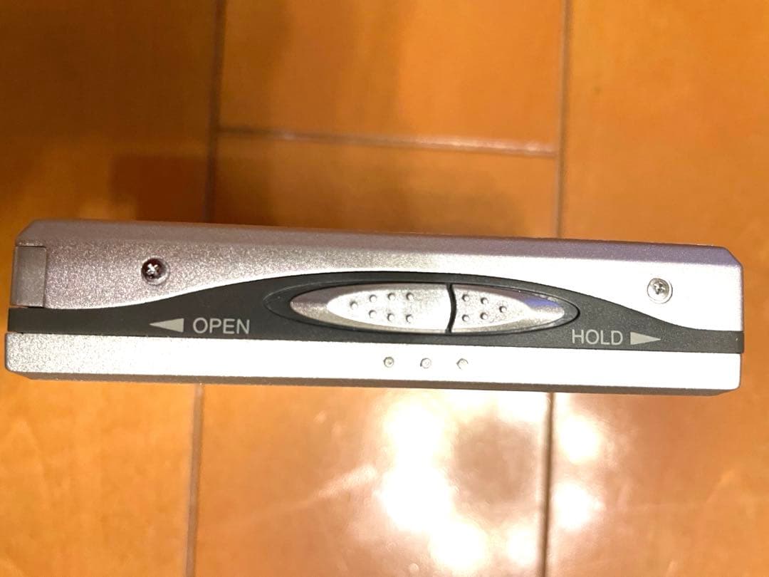 2500円値引！完動•美品新品ガム電池2本付パナソニックポータブルMDプレイヤー