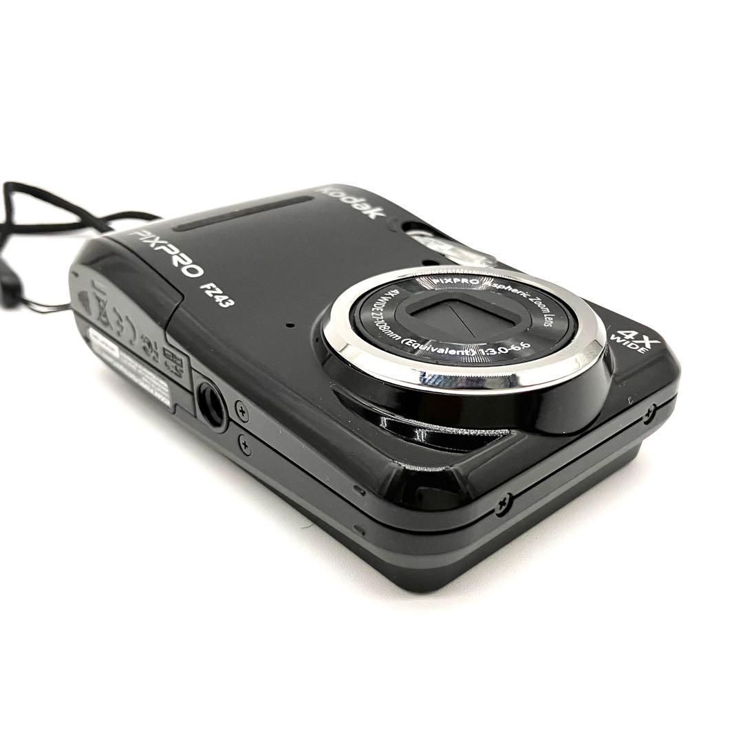 単3電池稼働　Kodak PIXPRO FZ43 ブラック