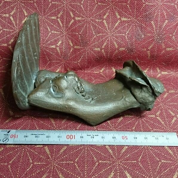 彫刻家 一色邦彦 ブロンズ像 シャチハタ賞作品