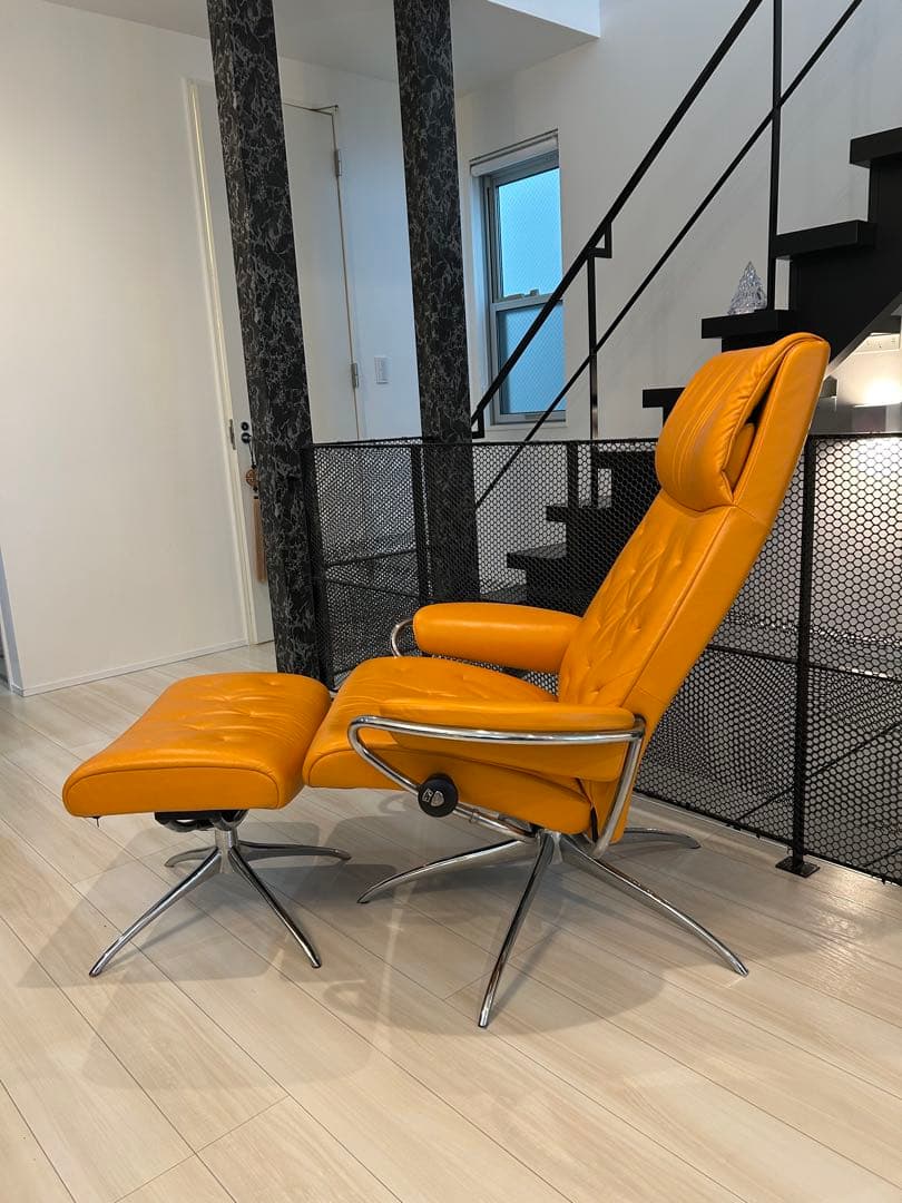 ストレスレス®チェア ストレスレス®メトロ スター ハイバック オットマン付
