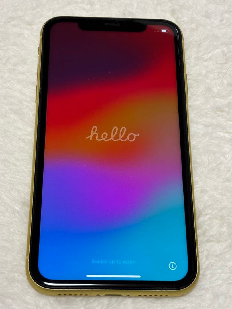 iPhone 11 イエロー 箱付き 初期化済み、SIMフリー